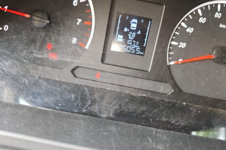 Used FORTHING Lingzhi PLUS 2021 Travel Edition 2.0L Manual Luxury 7-Seater Odometer Close Up