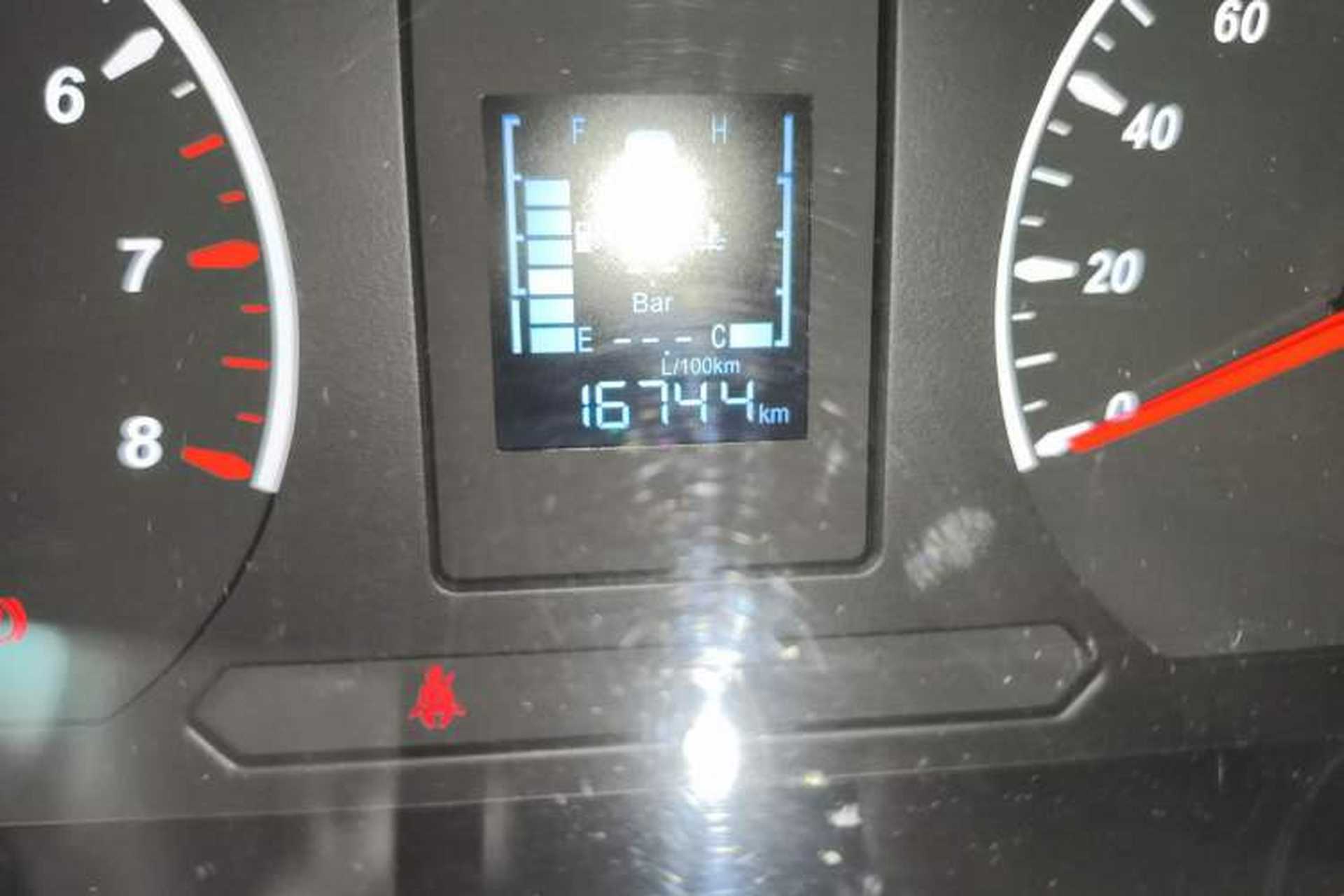 Used FORTHING Lingzhi PLUS 2021 2.0L Manual Comfort Version 7 Seats Odometer Close Up