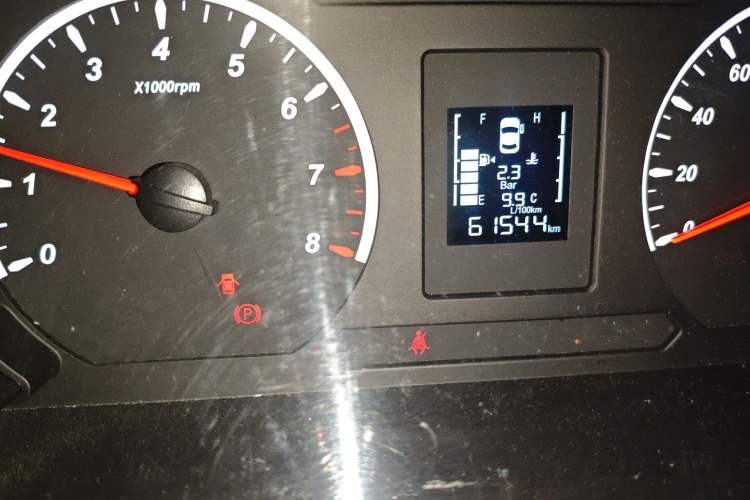 Used FORTHING Lingzhi PLUS 2022 Travel Edition 2.0L Manual Luxury Version 7 Seats Odometer Close Up