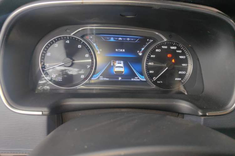 Used FORTHING M7 2022 Lingjue Model 2.0T Automatic Marquis Edition Odometer Close Up