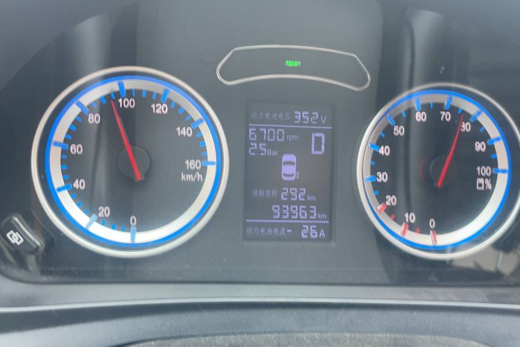 Used FORTHING S50 2019 Operational Version Odometer Close Up