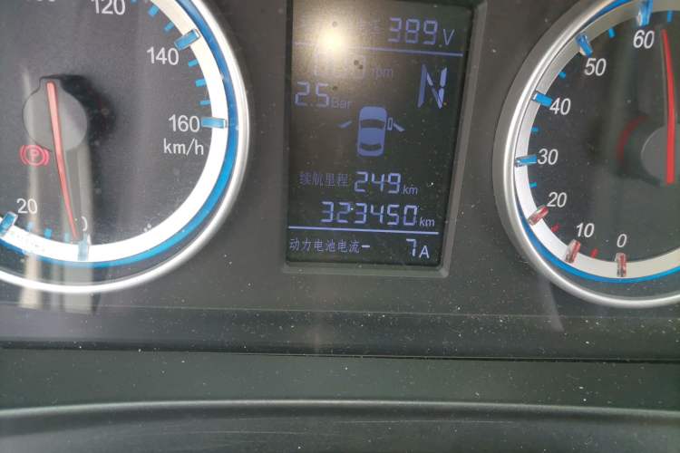 Used FORTHING S50 2019 Operational Version Odometer Close Up