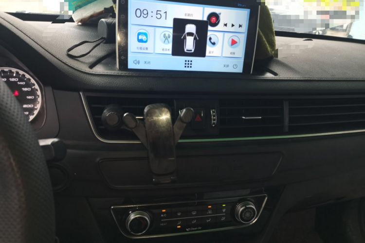 Used FORTHING S50 2021 Online Booking Version Audio And AC Panel