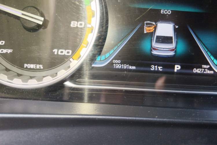 Used FORTHING S50 2021 Operational Type Odometer Close Up