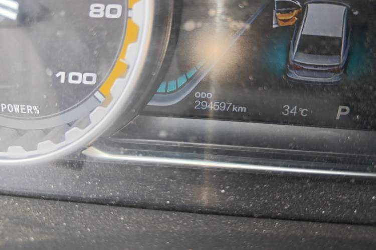 Used FORTHING S50 2021 Operational Type Odometer Close Up