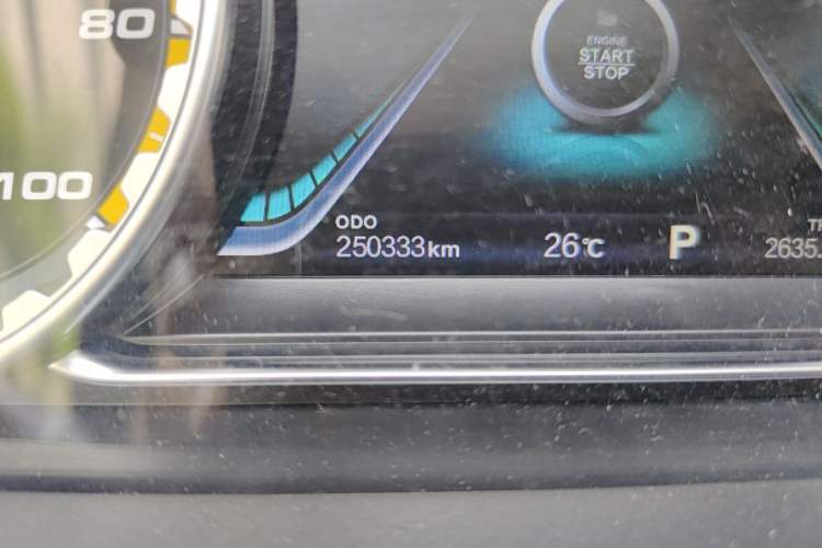 Used FORTHING S50 2021 Light & Nimble Edition Odometer Close Up
