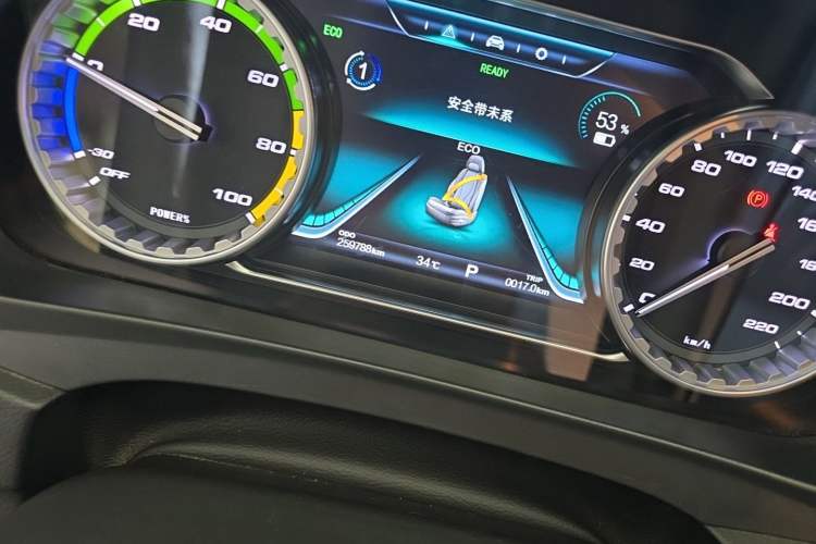 Used FORTHING S50 2021 Light & Nimble Edition Odometer Close Up