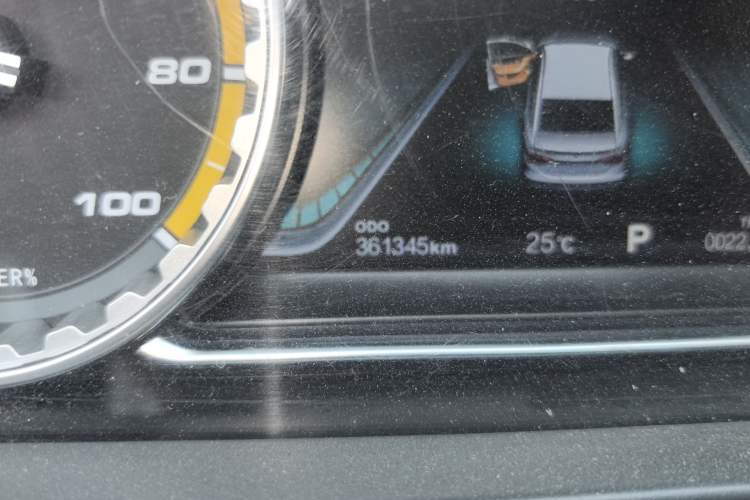 Used FORTHING S50 2021 Operational Type Odometer Close Up