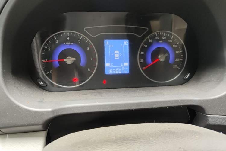 Used FORTHING S500 2016 1.5L Manual Comfort Model Odometer Close Up