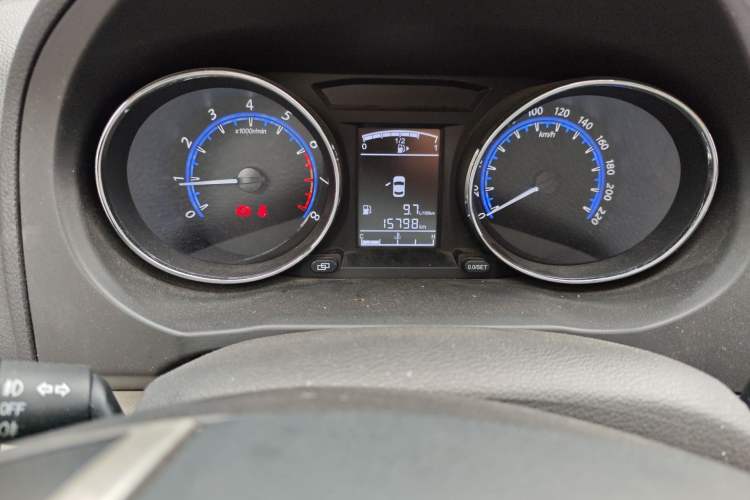 Used FORTHING S500 2016 1.5L Manual Luxury Model Odometer Close Up