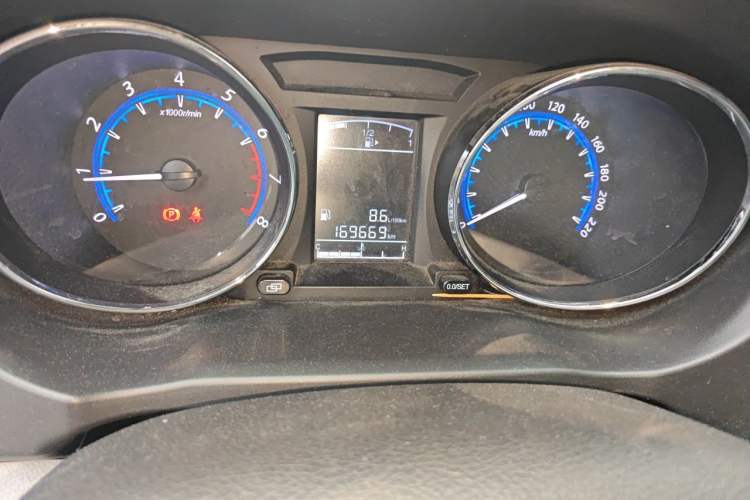 Used FORTHING S500 2016 1.5L Manual Luxury Model Odometer Close Up