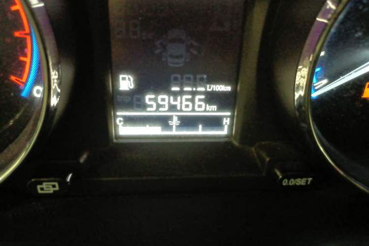 Used FORTHING S500 2016 1.5L Manual Luxury Model Odometer Close Up