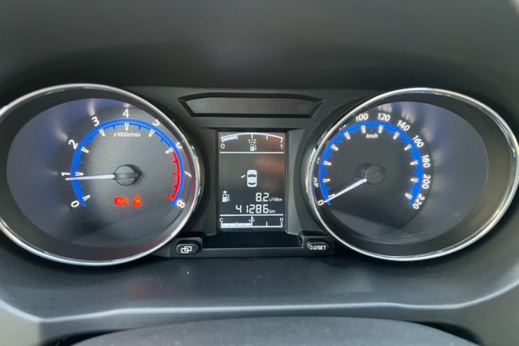 Used FORTHING S500 2016 1.5L Manual Luxury Model Odometer Close Up