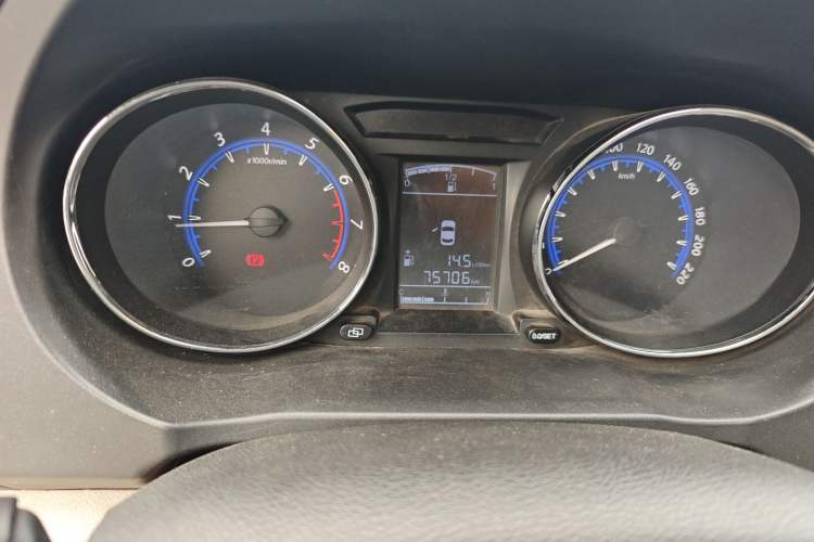 Used FORTHING S500 2016 1.5L Manual Luxury Model Odometer Close Up