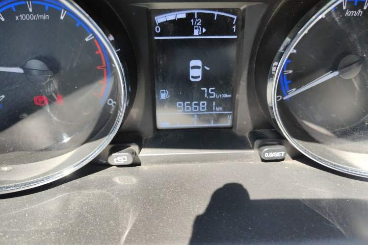 Used FORTHING S500 2016 1.5L Manual Luxury Model Odometer Close Up
