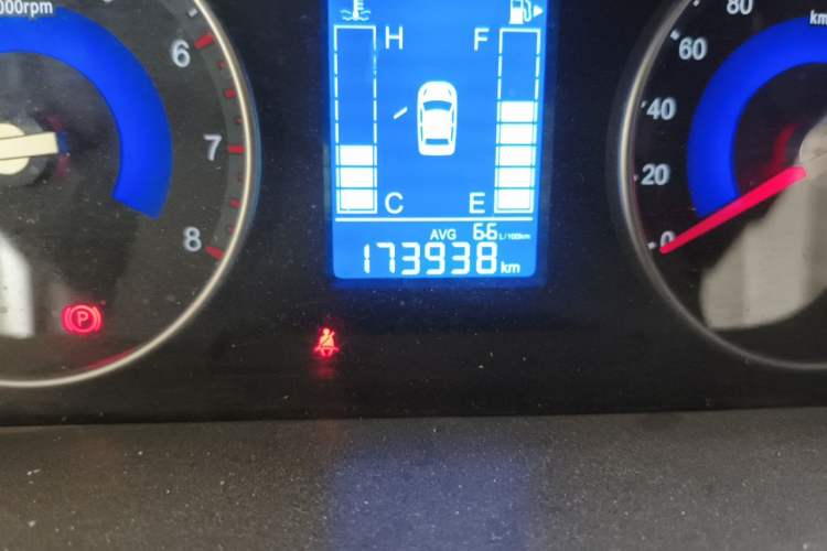 Used FORTHING S500 2016 1.5L Manual Comfort Model Odometer Close Up