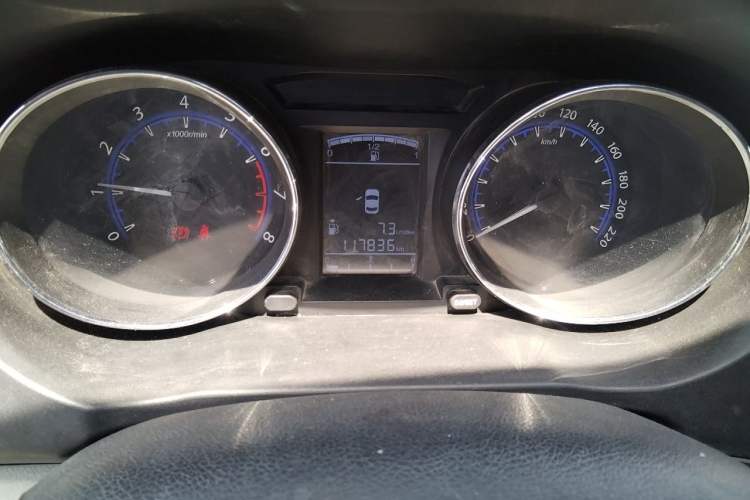 Used FORTHING S500 2016 1.5L Manual Luxury Model Odometer Close Up