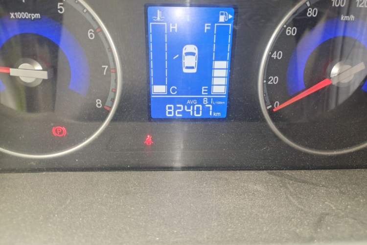 Used FORTHING S500 2016 1.5L Manual Comfort Model Odometer Close Up