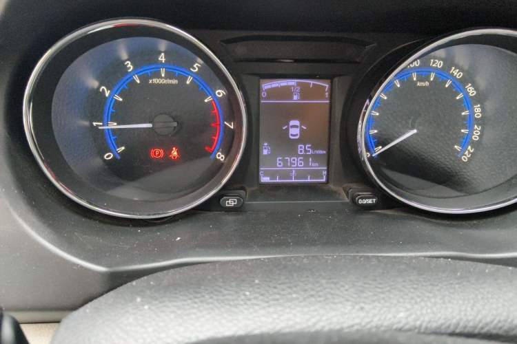 Used FORTHING S500 2016 1.5L Manual Luxury Model Odometer Close Up