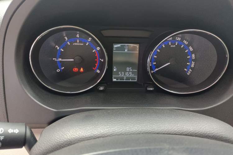 Used FORTHING S500 2016 1.6L Manual Luxury Model Odometer Close Up