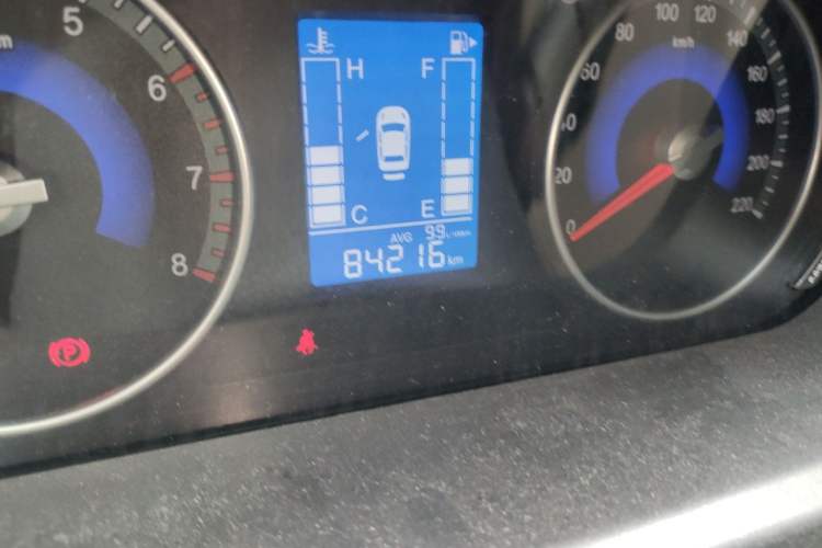 Used FORTHING S500 2016 1.5L Manual Comfort Model Odometer Close Up