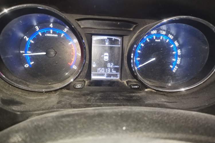 Used FORTHING S500 2016 1.5L Manual Luxury Model Odometer Close Up