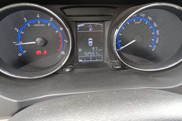 Used FORTHING S500 2016 1.5L Manual Luxury Version II Odometer Close Up
