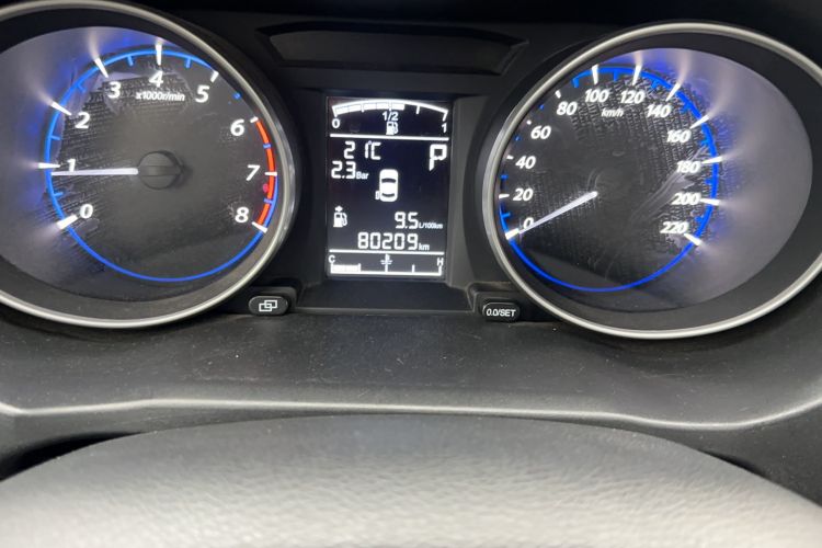 Used FORTHING S500 2016 1.6L CVT Business Edition Odometer Close Up