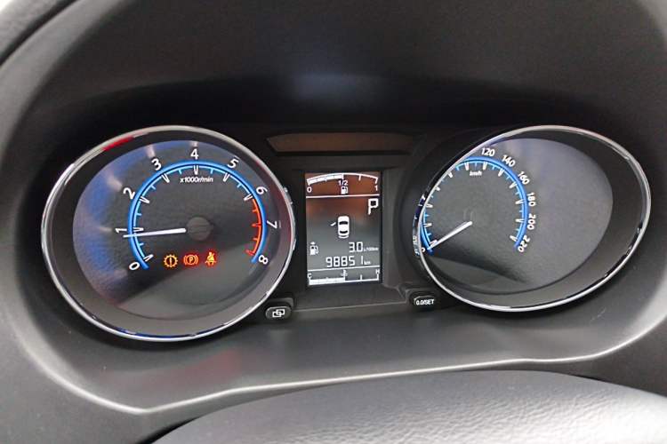 Used FORTHING S500 2016 1.6L CVT Deluxe Model Instrument Cluster