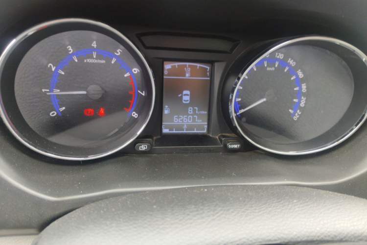 Used FORTHING S500 2016 1.5L Manual Luxury Model Odometer Close Up