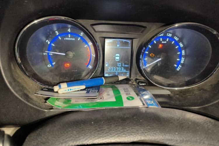 Used FORTHING S500 2016 1.5L Manual Luxury Version II Odometer Close Up