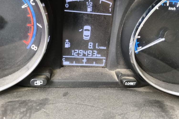 Used FORTHING S500 2016 1.5L Manual Luxury Model Odometer Close Up