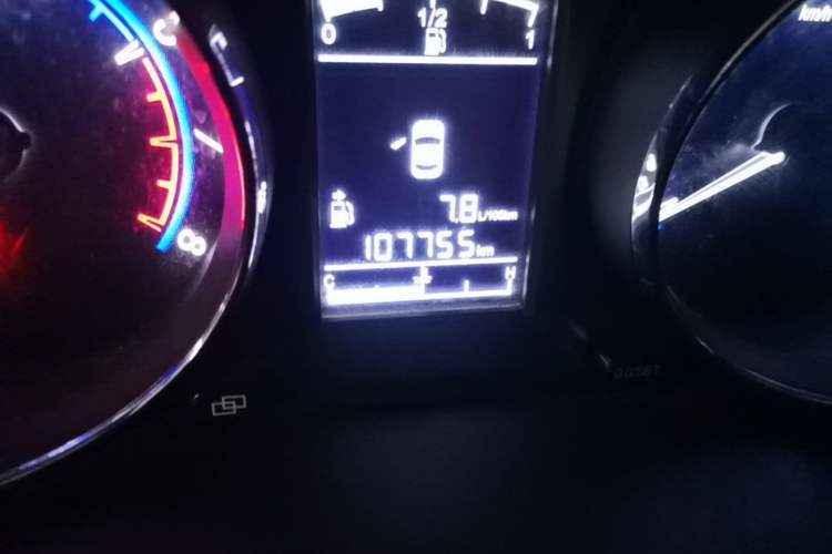 Used FORTHING S500 2016 1.5L Manual Luxury Version II Odometer Close Up