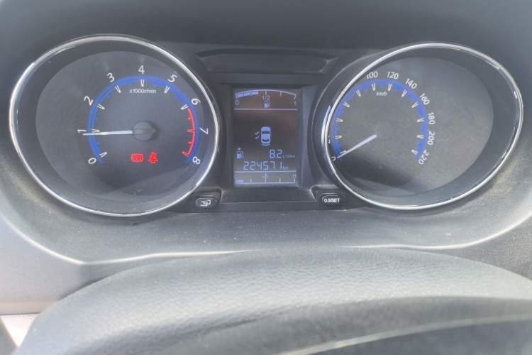 Used FORTHING S500 2016 1.5L Manual Luxury Model Odometer Close Up