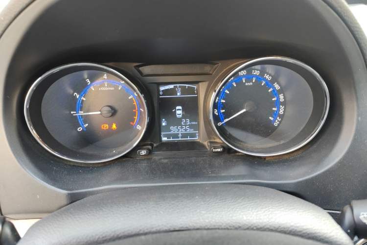 Used FORTHING S500 2016 1.6L Manual Luxury Model Odometer Close Up
