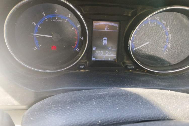 Used FORTHING S500 2016 1.5L Manual Luxury Version II Odometer Close Up