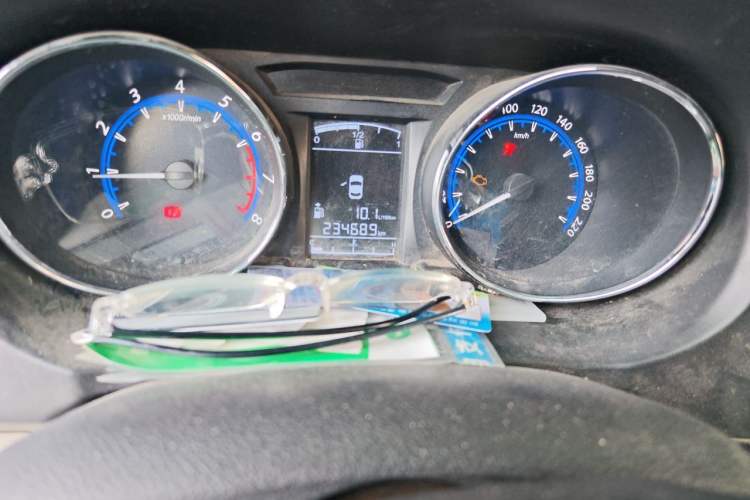 Used FORTHING S500 2016 1.5L Manual Luxury Version II Odometer Close Up