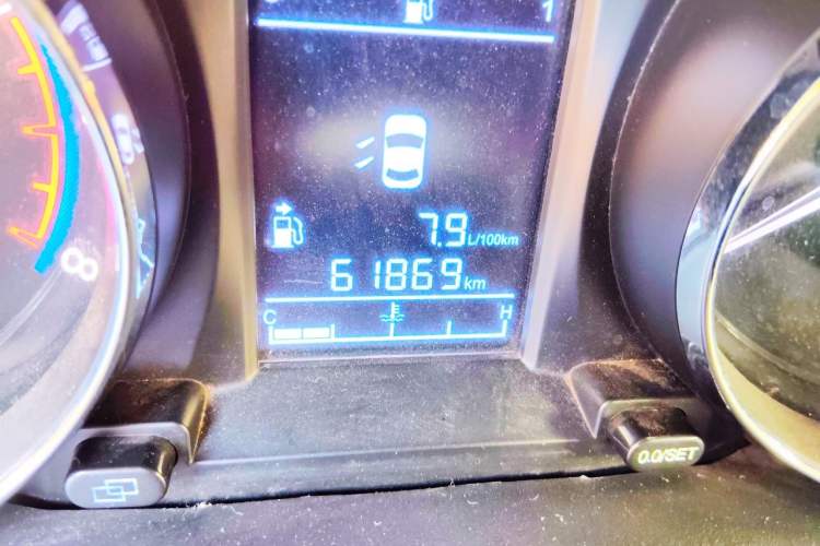 Used FORTHING S500 2017 1.5L Manual Luxury Model Odometer Close Up