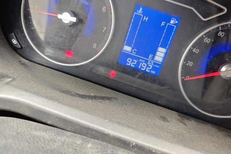 Used FORTHING S500 2017 1.5L Manual Elite Model Odometer Close Up
