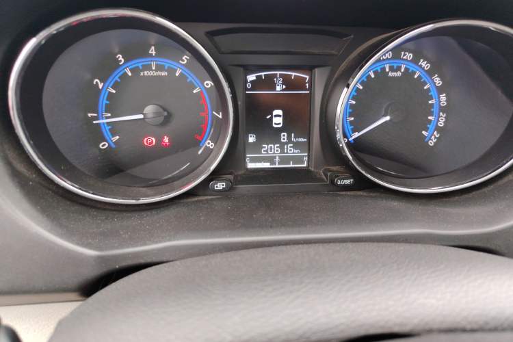 Used FORTHING S500 2017 1.5L Manual Luxury Model Odometer Close Up