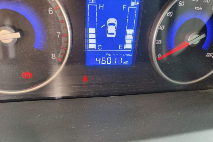 Used FORTHING S500 2017 1.5L Manual Elite Model Odometer Close Up
