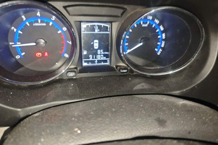 Used FORTHING S500 2017 1.5L Manual Luxury Model Odometer Close Up