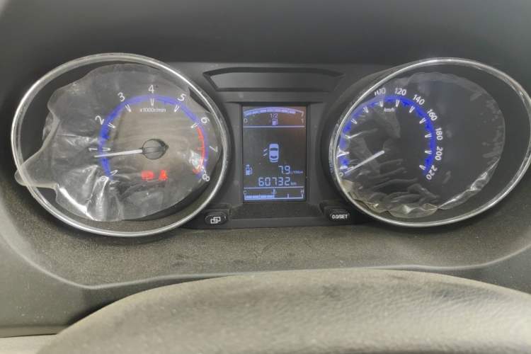 Used FORTHING S500 2017 1.5L Manual Elite Model Odometer Close Up