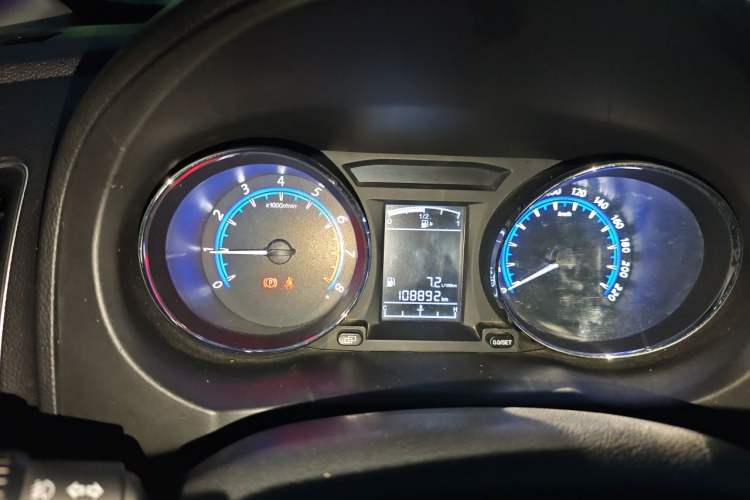 Used FORTHING SX6 2016 1.6L Manual Luxury Model Instrument Cluster
