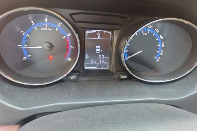Used FORTHING SX6 2016 1.6L Manual Luxury Model Odometer Close Up