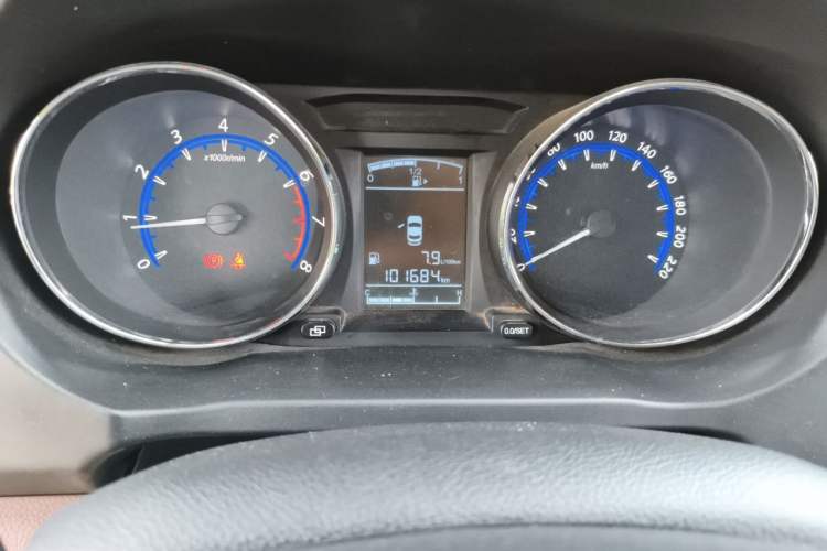 Used FORTHING SX6 2016 1.6L Manual Luxury Model Odometer Close Up
