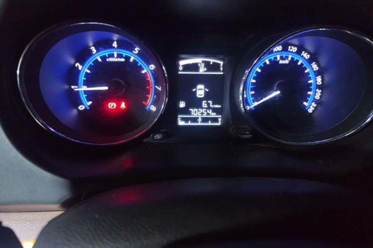 Used FORTHING SX6 2016 1.6L Manual Elite Model Odometer Close Up