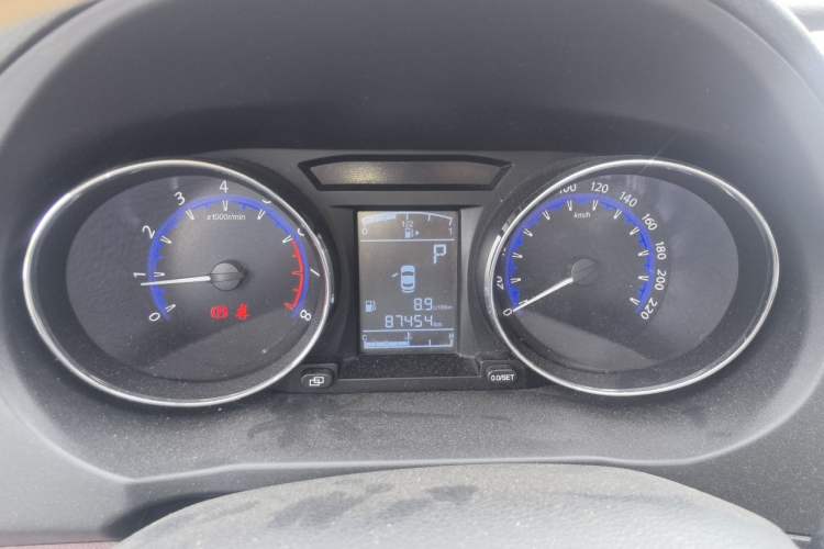 Used FORTHING SX6 2016 1.6L CVT Luxury Model Instrument Cluster