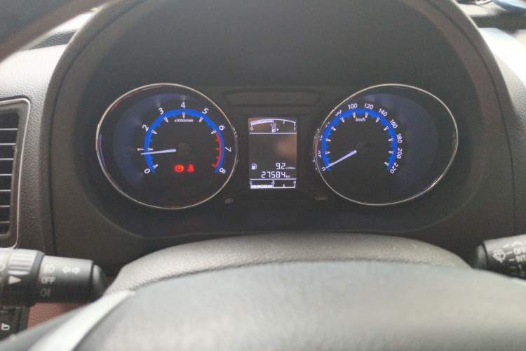 Used FORTHING SX6 2016 1.6L Manual Luxury Model Odometer Close Up