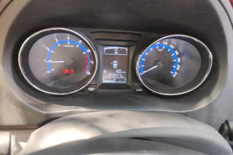 Used FORTHING SX6 2016 1.6L Manual Luxury Model Odometer Close Up